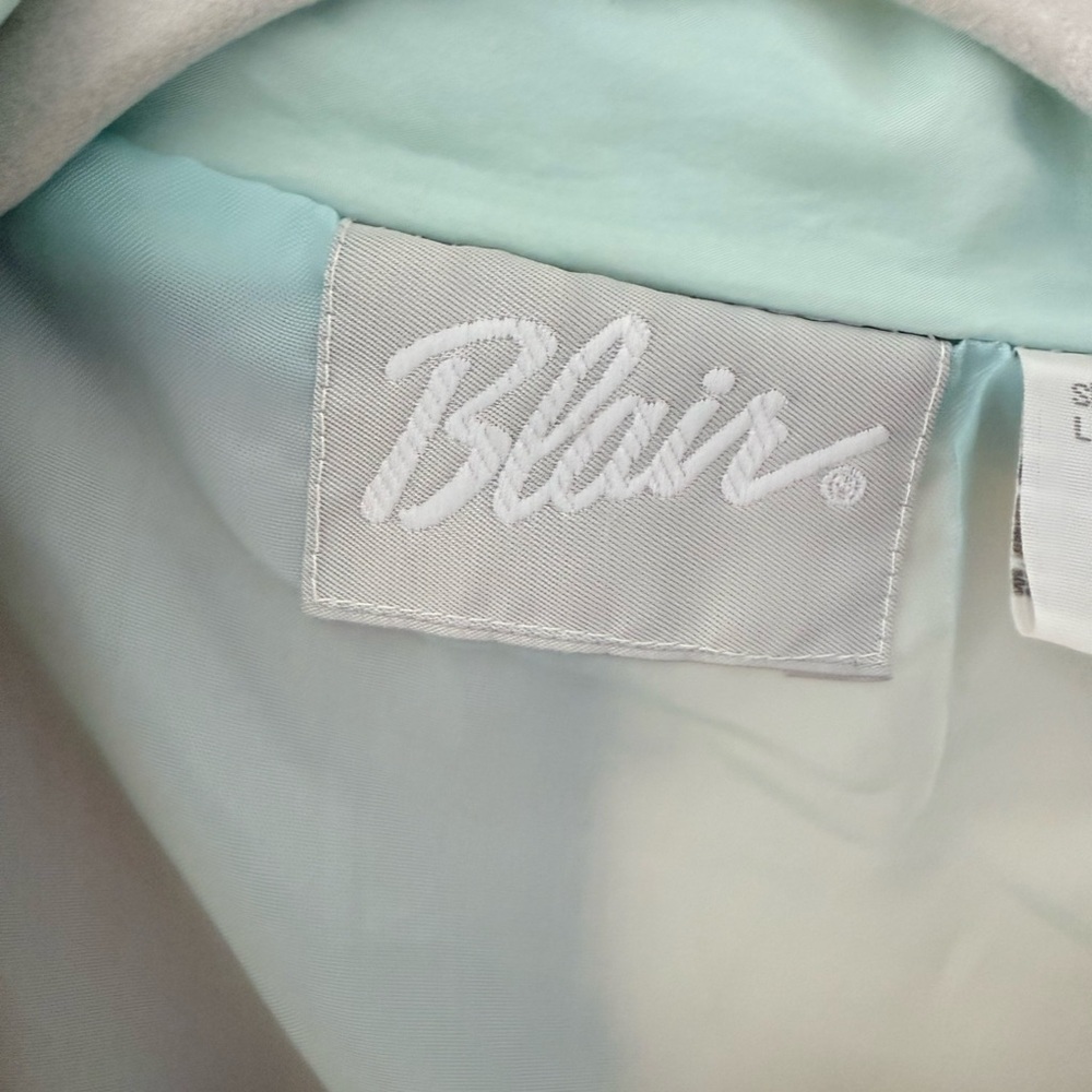 Blair Vintage Silk Pastel Bomber Jacket - Picture 4 of 8